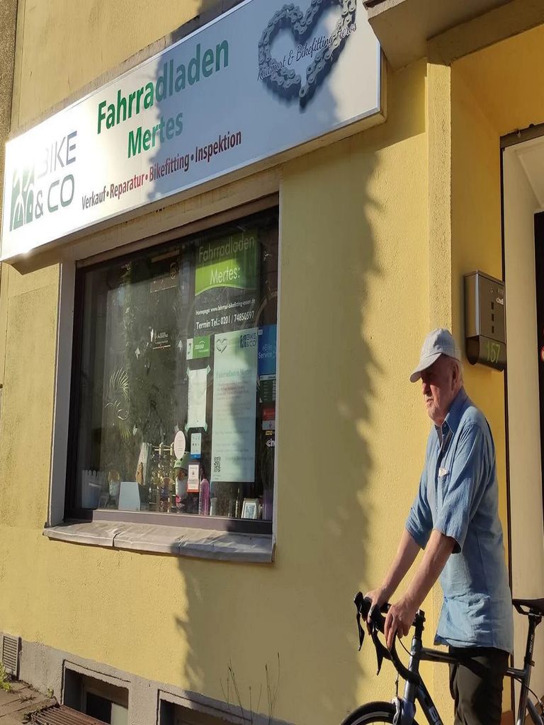 Fahrradladen Mertes mit Rolf Mertes